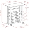 image:imageVinny 24Bottle Wine Rack EspressoEspresso