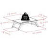 image:imageWinsome Alden Bed Tray WalnutNogal
