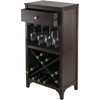 image:imageWinsome Ancona Wine Storage Dark EspressoWine Storage