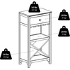 image:imageWinsome Ancona Wine Storage Dark EspressoWine Storage