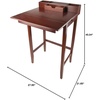 image:imageWinsome Archie Home Office Walnut 2795W x 4504H x 2165D