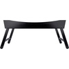 image:imageWinsome Benito 2441Inch Folding Bed Tray with Curved Top Walnut 92022