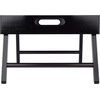 image:imageWinsome Benito 2441Inch Folding Bed Tray with Curved Top Walnut 92022