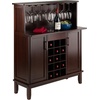 image:imageWinsome Beynac Bar Cappuccino Wine Cabinet