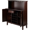 image:imageWinsome Beynac Bar Cappuccino Wine Cabinet
