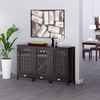 image:imageWinsome Bordeaux Wine Storage 6792 W x 1575 D x 40 H Espresso
