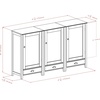 image:imageWinsome Bordeaux Wine Storage 6792 W x 1575 D x 40 H Espresso