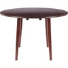 image:imageWinsome Dawson 5Pc Drop Leaf Table with LadderBack Chairs Walnut Finish