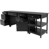 image:imageWinsome Delta 3Pc Set Home Office Black
