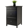 image:imageWinsome Delta File Cabinet Black Home OfficeBlack