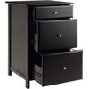 image:imageWinsome Delta File Cabinet Black Home OfficeBlack