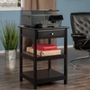 image:imageWinsome Delta Home Office Printer Stand WhiteBlack