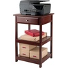 image:imageWinsome Delta Home Office Printer Stand WhiteWalnut