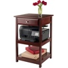 image:imageWinsome Delta Home Office Printer Stand WhiteWalnut
