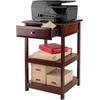 image:imageWinsome Delta Home Office Printer Stand WhiteWalnut
