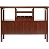 image:imageWinsome Diego Dining Brown  Elegant amp Functional Entertaining Credenza Cabinet with Storage Doors amp Shelves for Kitchen Dining Room