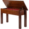 image:imageWinsome Emmett Bench with Seat Storage Brown Walnut  Functional amp Stylish Entry Bench MultiPurpose Home Organization Entryway Decor amp Furniture for Apartments amp Small Spaces