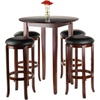image:imageWinsome Fiona Round 3Pc HighPub Table Set4 stools