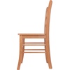 image:imageWinsome Groveland 5Pc Dining Table with 4 Ladder Back Chairs Light OakLight Oak