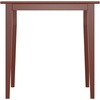 image:imageWinsome Groveland 5Pc Set Dining Table with XBack Chairs Walnut Finish