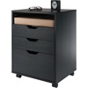 image:imageWinsome Halifax 5Drawer Storage Cabinet Black 20519Black