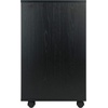 image:imageWinsome Halifax 5Drawer Storage Cabinet Black 20519Black