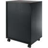 image:imageWinsome Halifax 5Drawer Storage Cabinet Black 20519Black