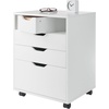 image:imageWinsome Halifax 5Drawer Storage Cabinet Black 20519White