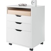 image:imageWinsome Halifax 5Drawer Storage Cabinet Black 20519White