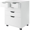 image:imageWinsome Halifax 5Drawer Storage Cabinet Black 20519White