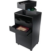 image:imageWinsome Halifax 7Drawer Composite Wood Cabinet White 10792Black