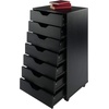 image:imageWinsome Halifax 7Drawer Composite Wood Cabinet White 10792Black