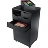 image:imageWinsome Halifax 7Drawer Composite Wood Cabinet White 10792Black