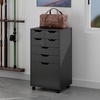 image:imageWinsome Halifax 7Drawer Composite Wood Cabinet White 10792Black