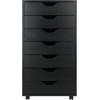 image:imageWinsome Halifax 7Drawer Composite Wood Cabinet White 10792Black