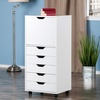 image:imageWinsome Halifax 7Drawer Composite Wood Cabinet White 10792White
