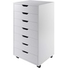 image:imageWinsome Halifax 7Drawer Composite Wood Cabinet White 10792White