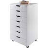 image:imageWinsome Halifax 7Drawer Composite Wood Cabinet White 10792White
