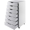 image:imageWinsome Halifax 7Drawer Composite Wood Cabinet White 10792White
