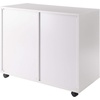 image:imageWinsome Halifax Mobile Storage Cabinet with 1 Door amp 5 Drawers in White Stylish amp Functional Home Storage Cabinet for Filing Kitchen Organization Moveable Furniture for Office Dorms ApartmentsWhite