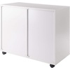 image:imageWinsome Halifax Mobile Storage Cabinet with 1 Door amp 5 Drawers in White Stylish amp Functional Home Storage Cabinet for Filing Kitchen Organization Moveable Furniture for Office Dorms ApartmentsWhite