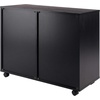 image:imageWinsome Halifax Mobile Storage Cabinet with 1 Door amp 5 Drawers in White Stylish amp Functional Home Storage Cabinet for Filing Kitchen Organization Moveable Furniture for Office Dorms ApartmentsBlack