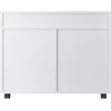 image:imageWinsome Halifax Mobile Storage Cabinet with 1 Door amp 5 Drawers in White Stylish amp Functional Home Storage Cabinet for Filing Kitchen Organization Moveable Furniture for Office Dorms ApartmentsWhite