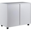 image:imageWinsome Halifax Mobile Storage Cabinet with 1 Door amp 5 Drawers in White Stylish amp Functional Home Storage Cabinet for Filing Kitchen Organization Moveable Furniture for Office Dorms ApartmentsWhite