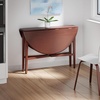 image:imageWinsome Hannah Foldable Round Dining Table 42 Wide with Set of 2 Chairs Light OakWalnut