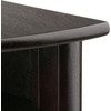 image:imageWinsome LISO 311inch x 20 12inch x 20 12inch Composite Wood Corner Table with Cube Storage Dark Brown