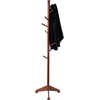 image:imageWinsome Lily Coat Tree Hanger 9 Pegs Walnut