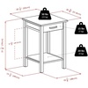 image:imageWinsome Liso Home Office Espresso End Table