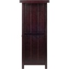 image:imageWinsome Macon Bar Wine Cabinet Espresso  Kitchen amp Dining Room Storage with Wine Glass Rack and Bottle Holder Convenient Home Bar Accessory for Organization