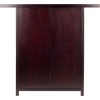 image:imageWinsome Macon Bar Wine Cabinet Espresso  Kitchen amp Dining Room Storage with Wine Glass Rack and Bottle Holder Convenient Home Bar Accessory for Organization